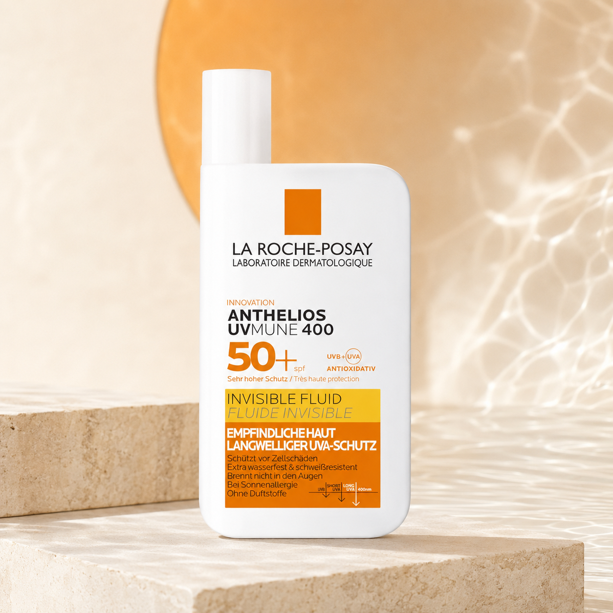 واقي شمس La Roche-Posay Anthelios UVMune 400 SPF 50+ للبشرة الحساسة